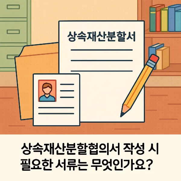 상속재산분할협의, 원활한 진행을 위한 서류 준비와 절차 알아보기